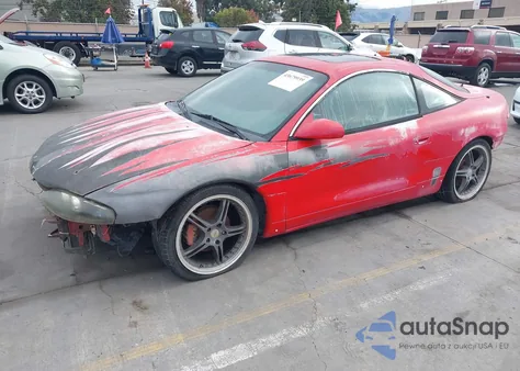 1997 Mitsubishi Eclipse Gsx z USA, uszkodzony, nr VIN 4A3AL54F1VE018201